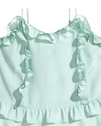 H&M Camisole Top With Flounce