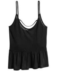 H&M Camisole Top With Flounce