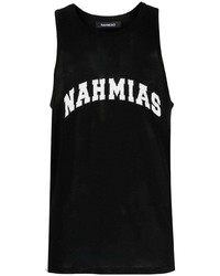 Nahmias Intarsia Logo Tank Top