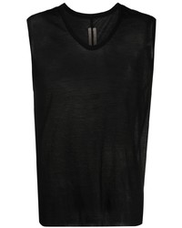 Rick Owens Knitted V Neck Vest Top