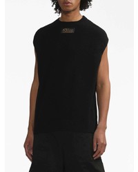 Raf Simons Logo Patch Knitted Vest