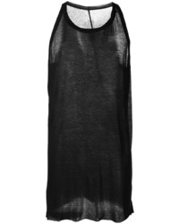 Rick Owens Longline Cotton Tank Top