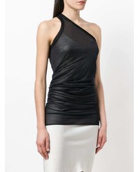 Rick Owens Lilies One Shoulder Fitted Vest