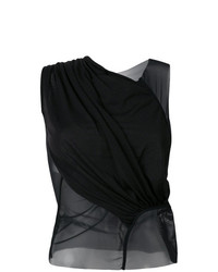Rick Owens Lilies Panelled Tank Top