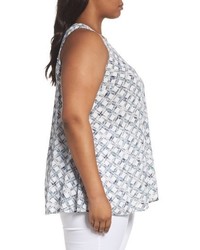 Sejour Plus Size Highlow Tunic Tank