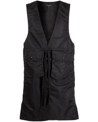 Engineered Garments Pocket Detail Long Length Vest
