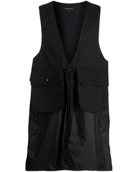 Engineered Garments Pocket Detail Long Length Vest