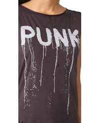 R 13 R13 Punk Raw Edge Tank