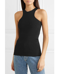 Goldsign Ribbed Stretch Jersey Tank
