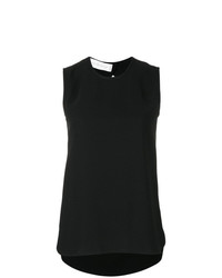 Victoria Victoria Beckham Ruched Back Tank Top With Bow