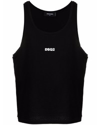 DSQUARED2 Scoop Neck Logo Print Vest