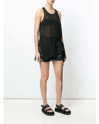 Lost & Found Rooms Sheer Draped Tank Top