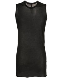 Rick Owens Sheer Fitted Tank Top