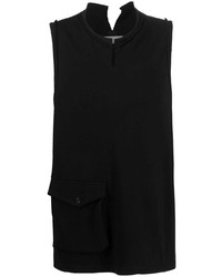 Yohji Yamamoto Sleeveless Cotton Vest
