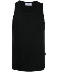 Ami Paris Tank Top In Light Jersey With Ami Tab On Side