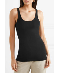 James Perse The Daily Ribbed Stretch Cotton Tank