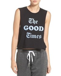 The Laundry Room The Good Times Crop Muscle Tank