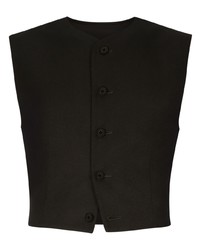 Dolce & Gabbana V Neck Button Down Vest