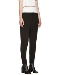 Alexander Wang Black Tapered Trousers