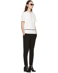 Alexander Wang Black Tapered Trousers