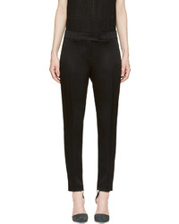 Christopher Kane Black Tapered Trousers