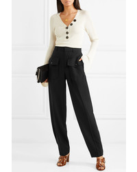 Chloé Crepe Tapered Pants
