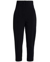 Nicholas Cropped Cady Tapered Pants