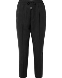 ATM Anthony Thomas Melillo Cropped Twill Tapered Pants