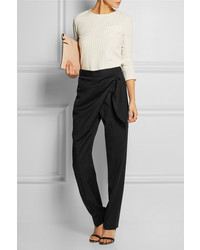 J.W.Anderson Draped Wool Tapered Pants