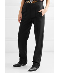 Givenchy Embroidered Ponte Track Pants