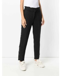 MSGM Frayed Tailored Trousers