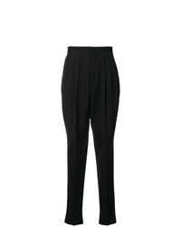 Saint Laurent High Rise Tapered Trousers