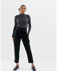 Y.a.s High Waisted Eyelet Detail Trouser