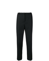 Jil Sander Navy High Waisted Tapered Trousers