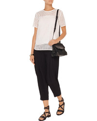 Maiyet Pleated Silk Crepe Tapered Pants