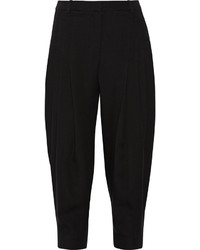 Maiyet Pleated Silk Crepe Tapered Pants