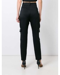 Fausto Puglisi Pocket Detail Pleated Tapered Trousers