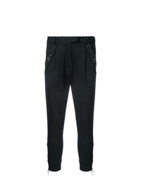 Thomas Wylde Stud Detailed Tapered Trousers