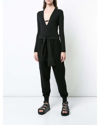 Alexander Wang T By Shirt Tie Tapered Trousers