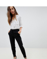 Y.A.S Petite Tailored Trouser With Elasticated Waist In Black