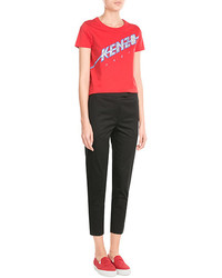 Kenzo Tapered Cotton Pants