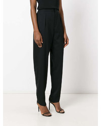 Saint Laurent Tapered Flared Cuff Trousers