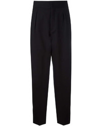 Saint Laurent Tapered Flared Cuff Trousers