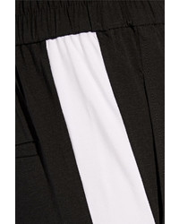 Helmut Lang Two Tone Stretch Micro Modal Tapered Pants