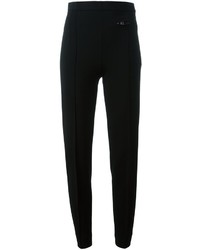 Versace Tapered Front Zip Trousers