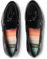Paul Smith Simmons Tasselled Polished Leather Loafers