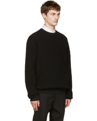 Calvin Klein Collection Black Textured Sweater