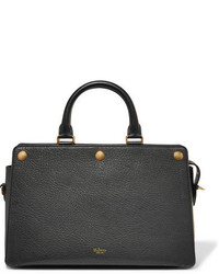 Mulberry Chester Textured Leather Tote Black