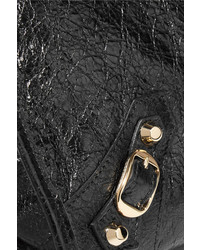 Balenciaga Classic City Textured Leather Tote Black