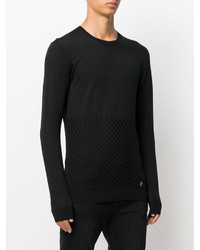 Versace Collection Textured Sweatshirt